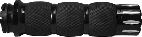 AIR-90-AN-FL-RI Fly By Wire Air Cushion Grips Rival Black 