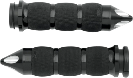 AIR-90-AN-FL-SP Avon Air Cushioned Grips Spike Tbw Black - RV and Auto Parts