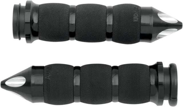 AIR-90-AN-FL-SP Avon Air Cushioned Grips Spike Tbw Black - RV and Auto Parts