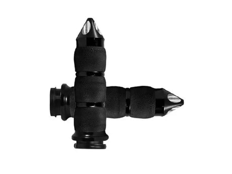 AIR-90-AN-FL-SP Avon Air Cushioned Grips Spike Tbw Black - RV and Auto Parts
