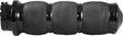 Black Avon AIR-90-ANO Air Cushioned Grips with Cable Throttle, featuring a serrated texture and billet aluminum end caps, designed for RV, automotive, powersports, off-road, marine, exterior, truck accessories, interior, truck bed, RV parts, Powersports, AVADA - Best Sellers