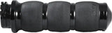 Black Avon AIR-90-ANO Air Cushioned Grips with Cable Throttle, featuring a serrated texture and billet aluminum end caps, designed for RV, automotive, powersports, off-road, marine, exterior, truck accessories, interior, truck bed, RV parts, Powersports, AVADA - Best Sellers