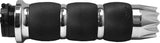 AIR-90-FLY-EX Fly By Wire Air Cushion Grips Excaliber Chrome 