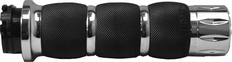 AIR-90-FLY-RIV Fly By Wire Air Cushion Grips Rival Chrome 