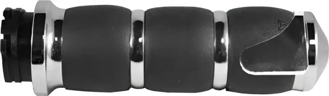 AIR-93-FLY-BOSS Velvet Air Grips Tbw Throttle BoSS Chrome 