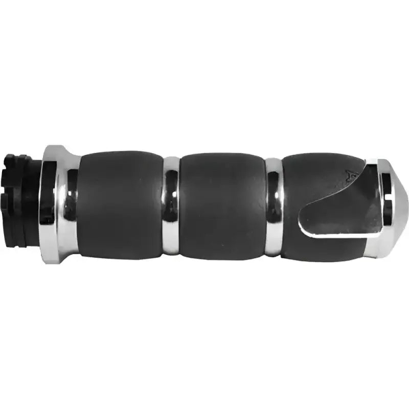 AIR-93-FLY-BOSS Velvet Air Grips Tbw Throttle BoSS Chrome 