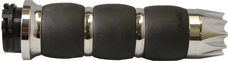 AIR-93-FLY-EX Fly By Wire Velvet Air Grips Excaliber Chrome 