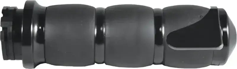 AIR-96-BOSS Velvet Air Grips W/Cable Throttle BoSS Black 