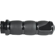 AIR-96-BOSS Velvet Air Grips W/Cable Throttle BoSS Black 