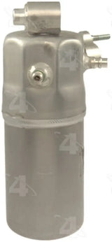 Silver metal automotive receiver drier for air conditioner accumulator replacement