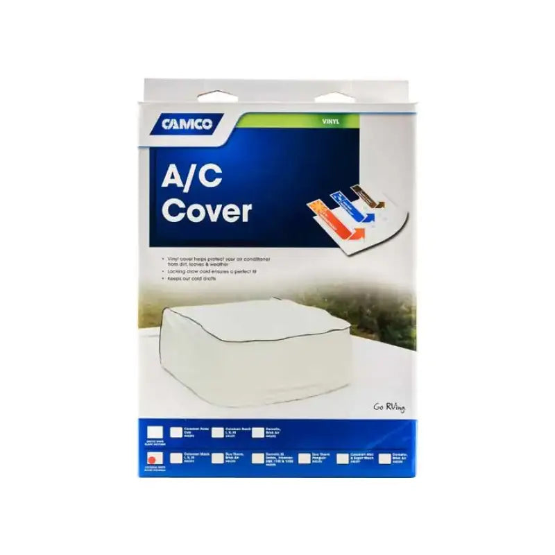 Air Conditioner Cover Vinyl Colonial White Coleman Mach 123 - RV ACCESSORIES