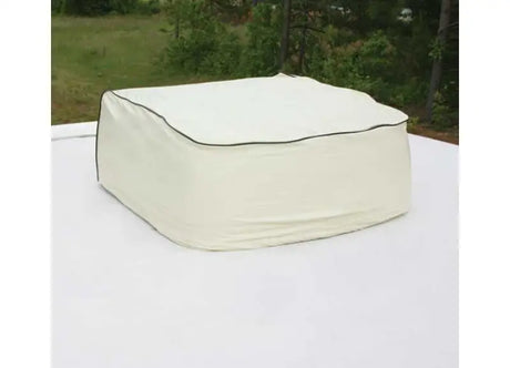 Air Conditioner Cover Vinyl Colonial White Coleman Mach 123 - RV ACCESSORIES
