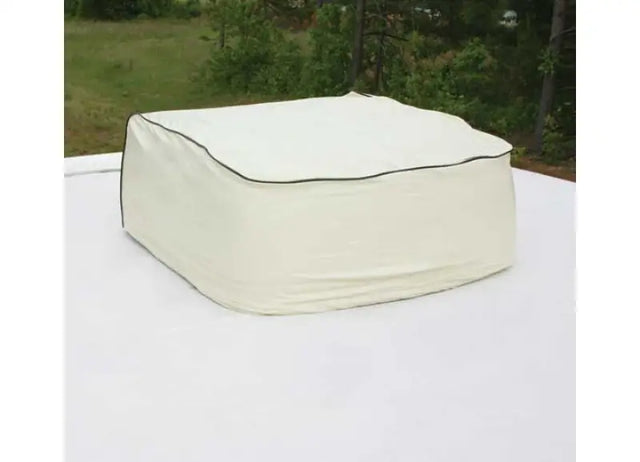 Air Conditioner Cover Vinyl Colonial White Coleman Mach 123 - RV ACCESSORIES