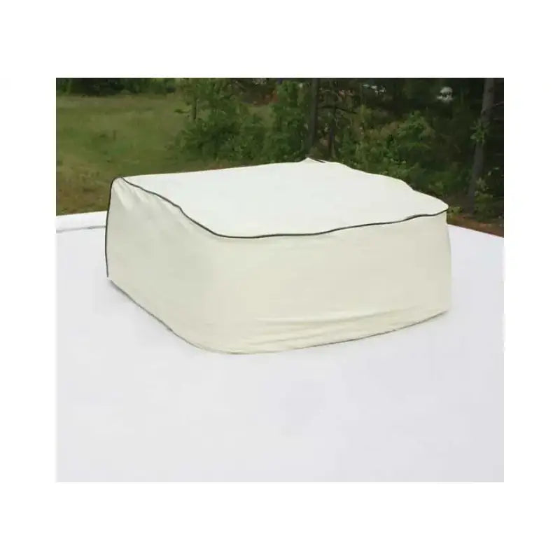 Air Conditioner Cover Vinyl Colonial White Coleman Mach 123 - RV ACCESSORIES