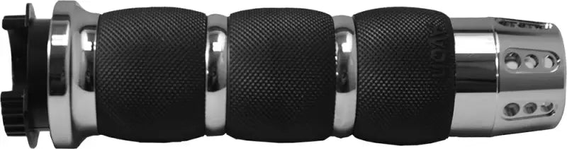 Air Cushioned Grips Gatlin Chrome Victory (Ex Vision) - Powersports