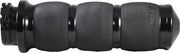 Black Air Cushioned Grips Tbw with soft serrated texture, aluminum end caps, and collars, ideal for reducing vibrations and improving grip for RV, Automotive, Powersports, off-road, marine, exterior, truck accessories, interior, truck bed, rv parts, Powersports, AVADA - Best Sellers