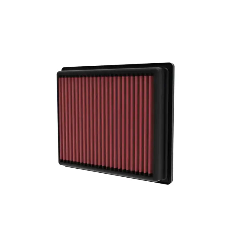 Air Filter Washable; Red; Cotton Gauze; Panel - Truck & Automotive