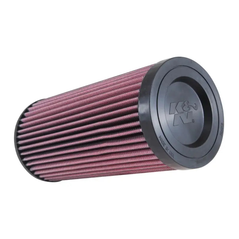 Air Filter Washable; Red; Cotton Gauze; Round; 5 Inch Outside Diameter x 11-.63 Height; Single Centered Flange; 2.469