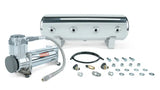 Air Lift 2.5 Gal. Polished Tank w/ Viair 444c Chrome Compressor (Incl. Fittings & Mounting Hardware) - Suspension
