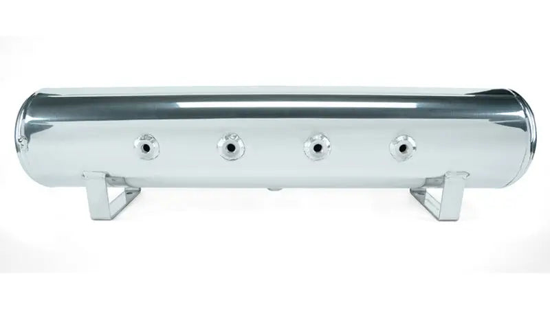Air Lift 4 Gal. 7-Port Tank w/ Viair 444c Chrome Compressor (Incl. Fittings & Mounting Hardware) - Suspension