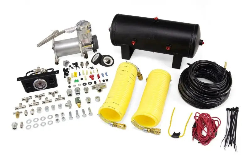 Air Lift Double Quickshot Compressor System with compressor, tank, airbags, fittings
