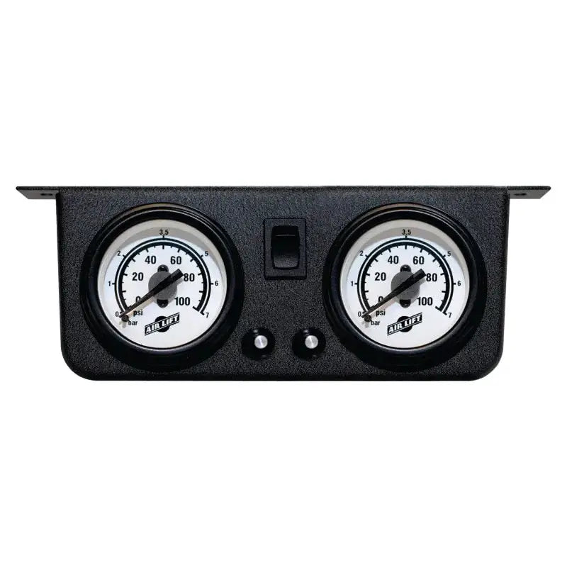 Air Lift Dual Gauge Panel Assembly for 25812