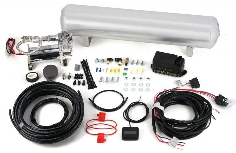 Air lift fitting pack for 5 gallon alum tank with 1/4in lines and air suspension kit