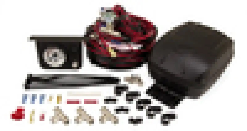 "Air Lift Load Controller Ii - Single Gauge w/ LPS 5 PSI Min. - Economically-priced onboard air compressor system for light- to medium-duty vehicles, includes gauge, compressor, wiring harness, and low pressure sensor."