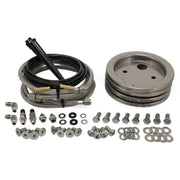 Air Lift Loadlifter 5000 Ultimate Plus Complete Stainless Steel Lines Upgrade Kit (Inc 4 Plates) - Truck & Automotive