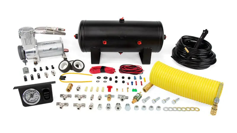 Air Lift Quick Shot Compressor System components for easy air lift suspension setup