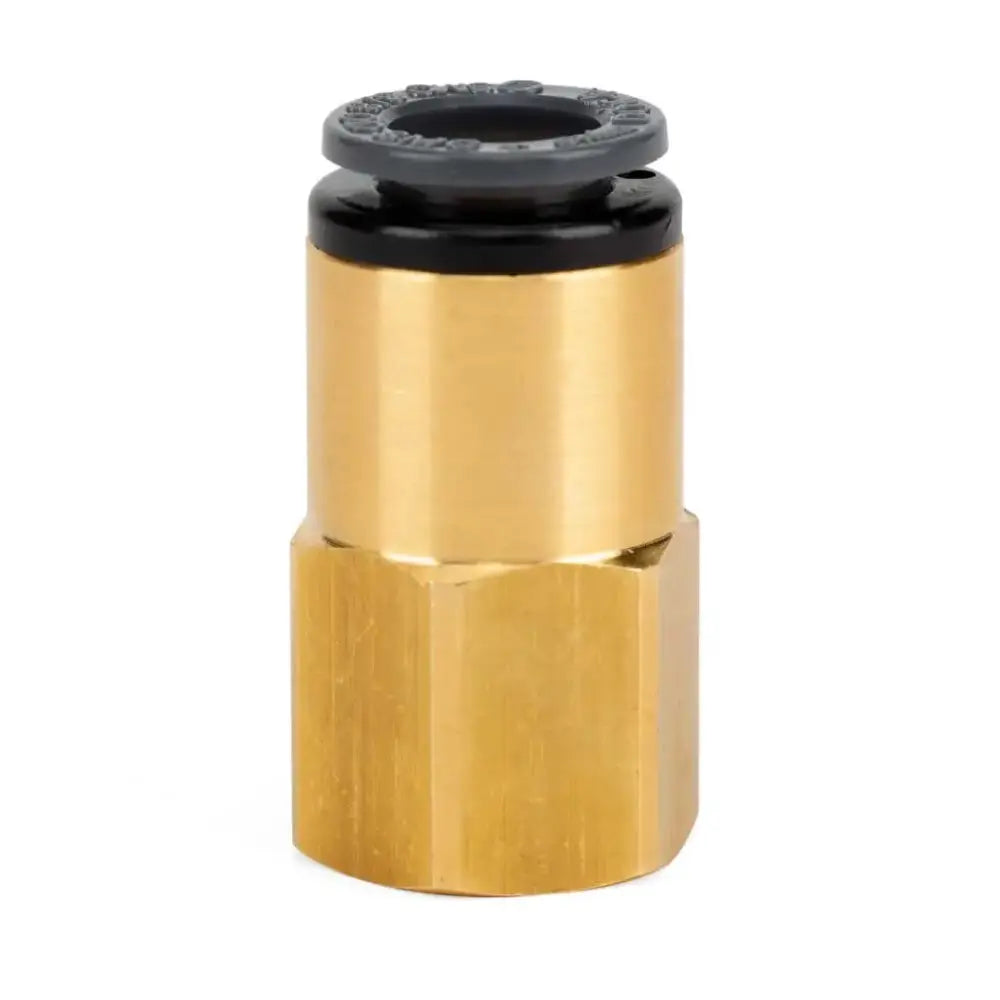 Air Lift Straight Female - 1/4in FNPT X 3/8in PTC - DOT - SMC# KV2F11-35 
