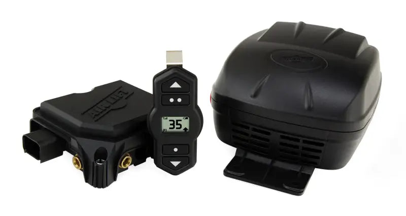 Black electronic components for Air Lift Wireless One lift wireless air suspension system