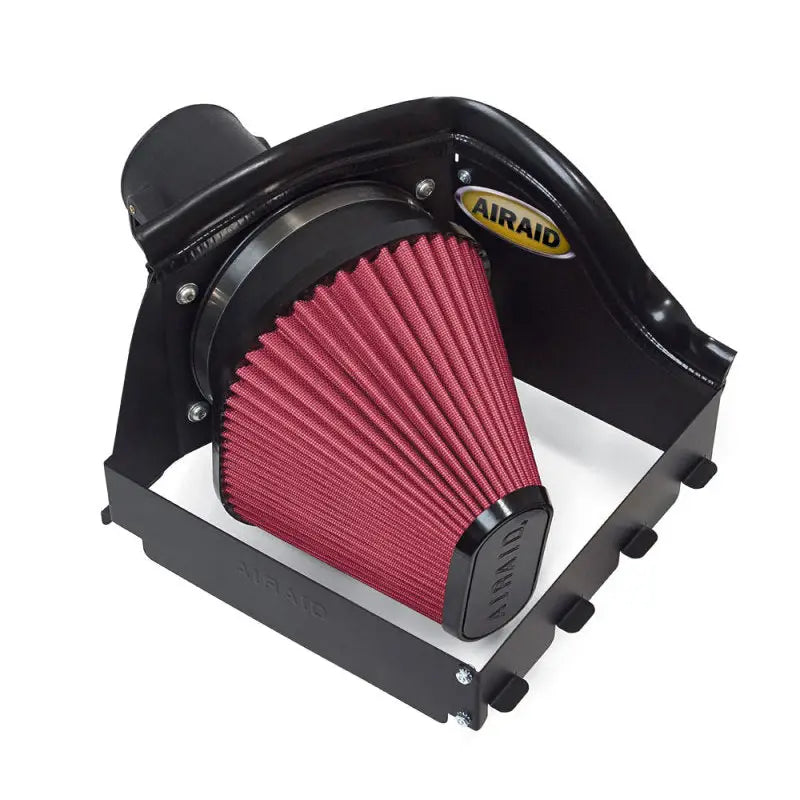 Airaid 400-226 Airaid 08-10 Ford F-250/350 5.4L V8/6.8L V10 CAD Intake System w/o Tube (Oiled / Red Media)