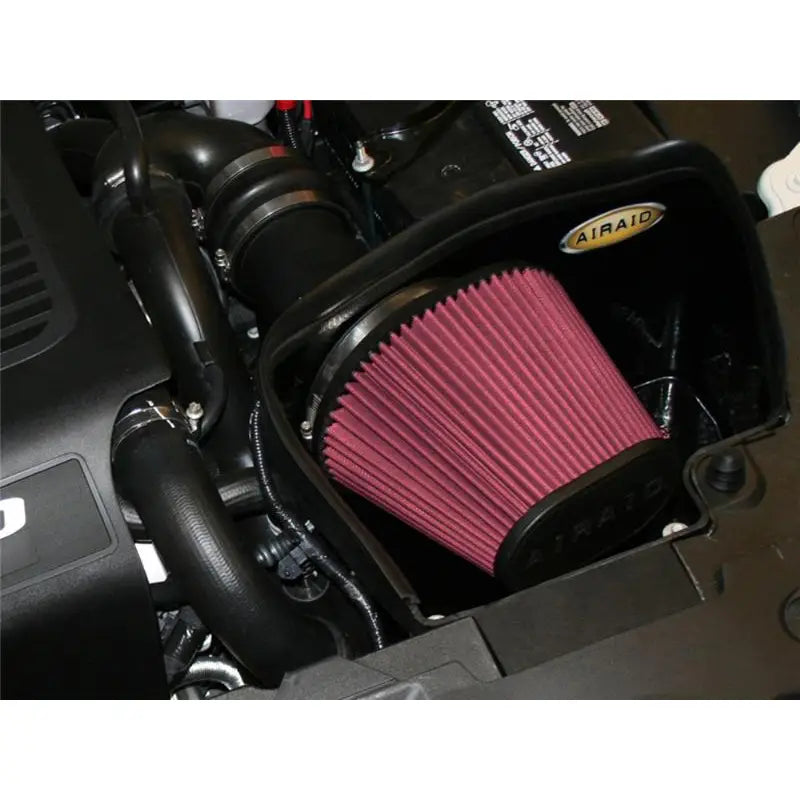 Airaid 451-260 Airaid 10-13 Ford Taurus SHO/Flex 3.5L Turbo MXP Intake System w/ Tube (Dry / Red Media)