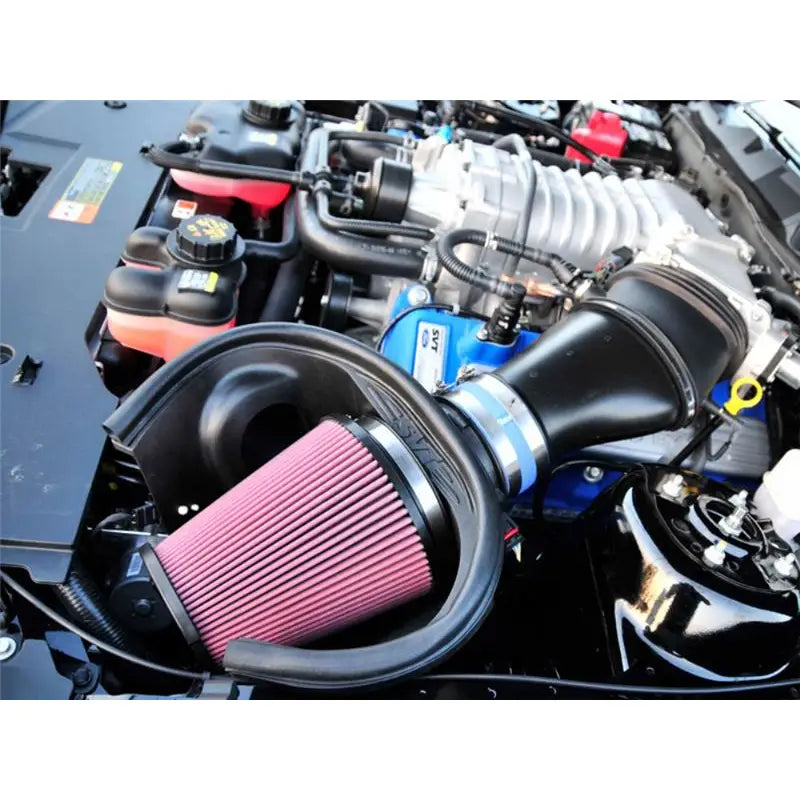 Airaid 860-399 Airaid 10-14 Ford Mustang Shelby 5.4L Supercharged Direct Replacement Filter - Oiled / Red Media
