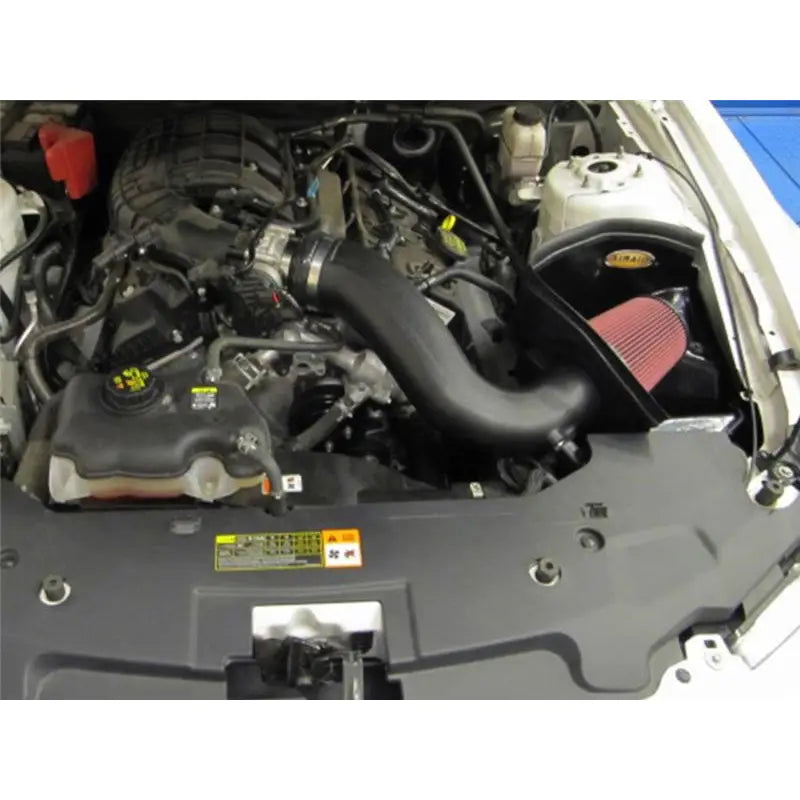 Airaid 451-265 Airaid 11-14 Ford Mustang 3.7L V6 MXP Intake System w/ Tube (Dry / Red Media)