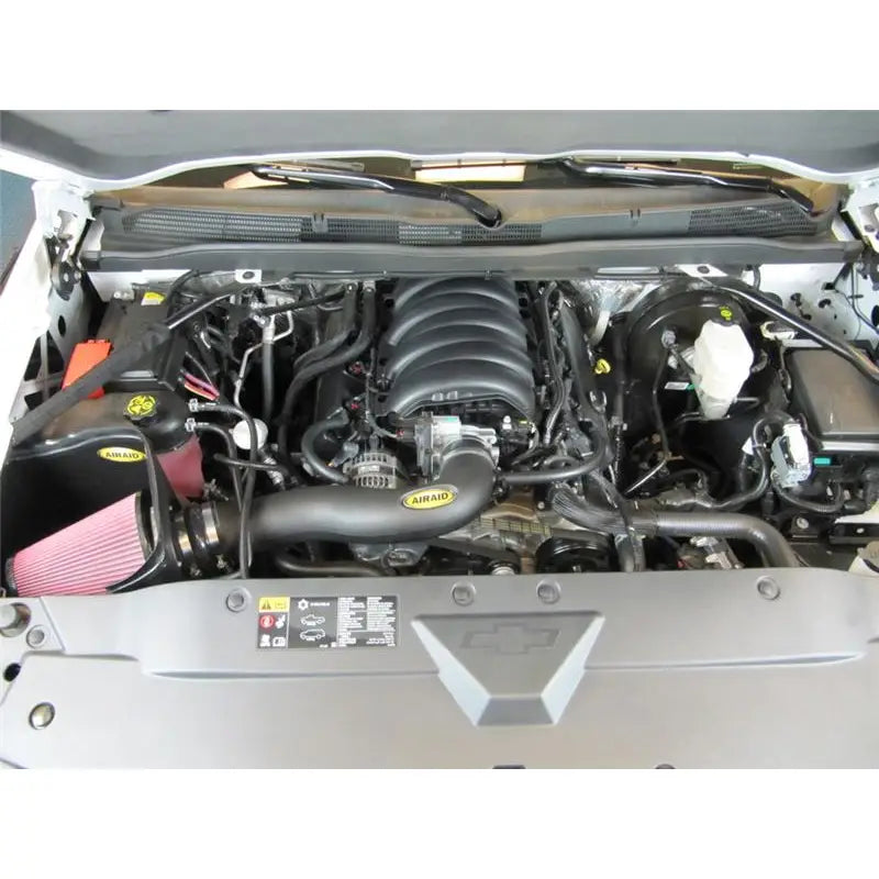 Airaid 201-285 Airaid 2014 GM 1500 Pickup/ 2015 GM Tahoe/Yukon 5.3L MXP Intake System w/ Tube (Dry / Red Media)