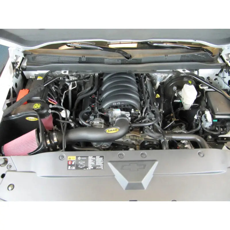 Airaid 201-285 Airaid 2014 GM 1500 Pickup/ 2015 GM Tahoe/Yukon 5.3L MXP Intake System w/ Tube (Dry / Red Media)