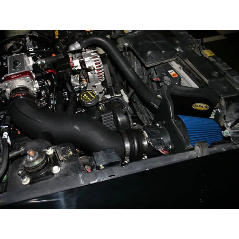 Airaid 453-204 Airaid 99-04 Mustang GT MXP Intake System w/ Tube (Dry / Blue Media)