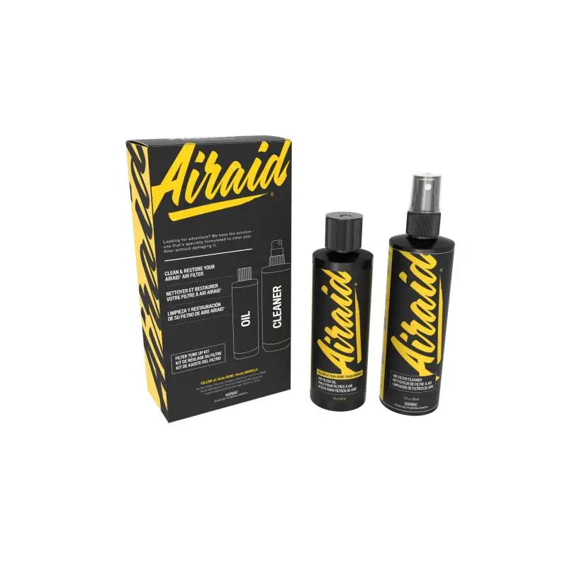 Airaid 790-561 Airaid Renew Kit - 12oz Cleaner / 8oz Squeeze Oil - Yellow