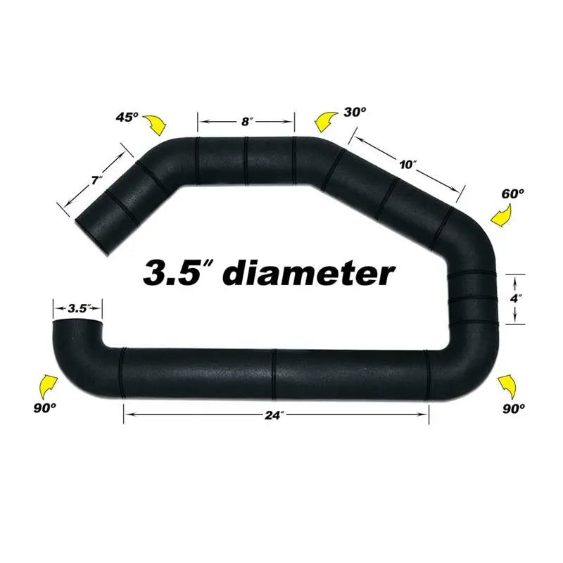 AIRAID 100-350 3.5' UBI INTAKE TUBE ONLY