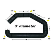 Airaid 100-300 Airaid U-Build-It - 3in Intake Tube