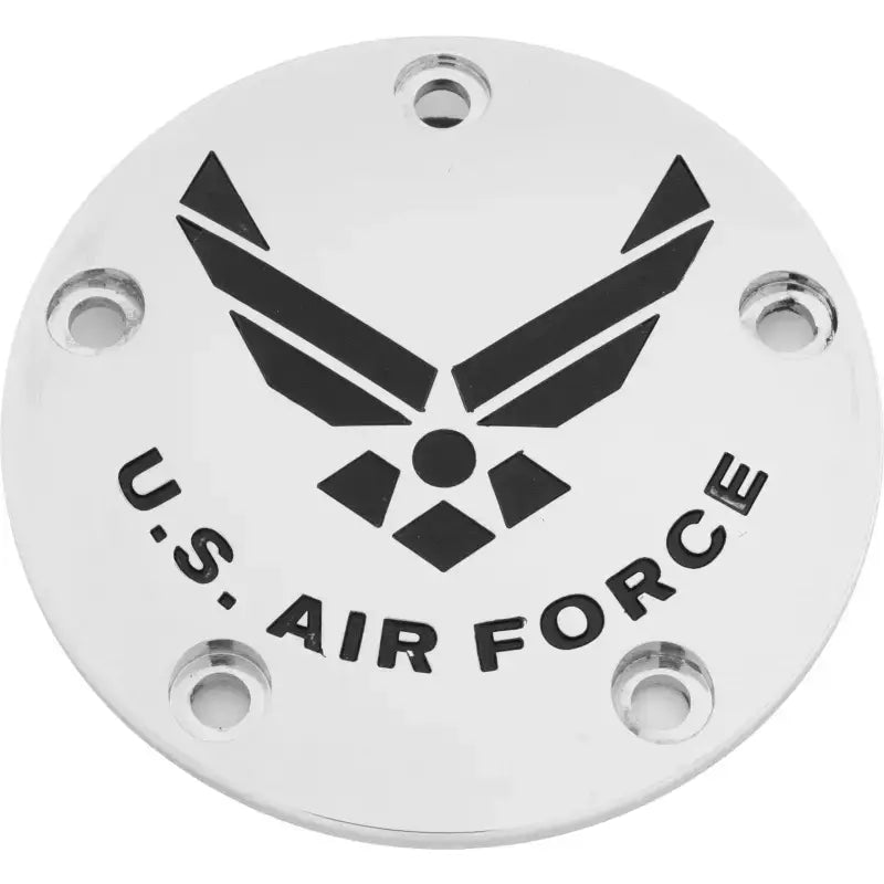 CUSTOM ENGRAVING AIRF04-04 Tc Timer Cover Air Force Chrome