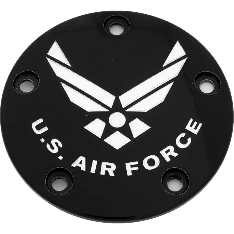 CUSTOM ENGRAVING AIRF04-04BG Tc Timer Cover Air Force Black