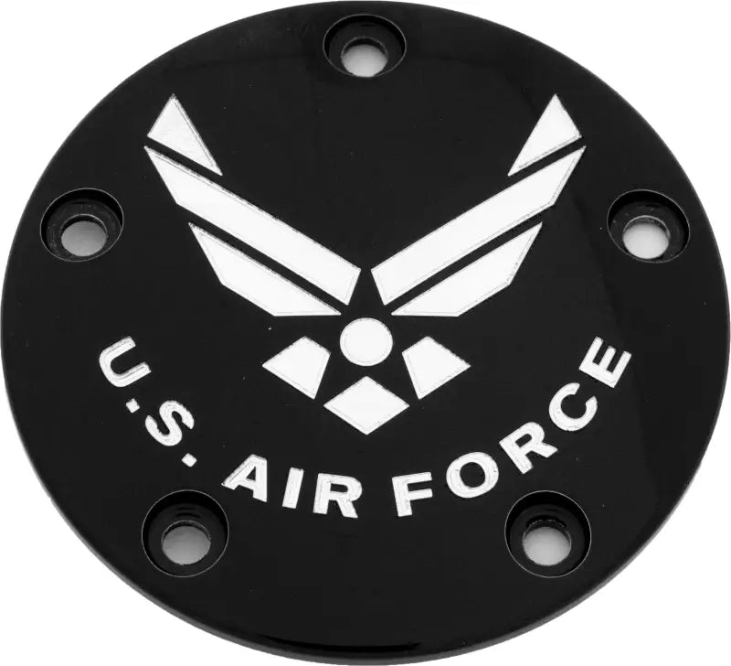 CUSTOM ENGRAVING AIRF04-04BG Tc Timer Cover Air Force Black