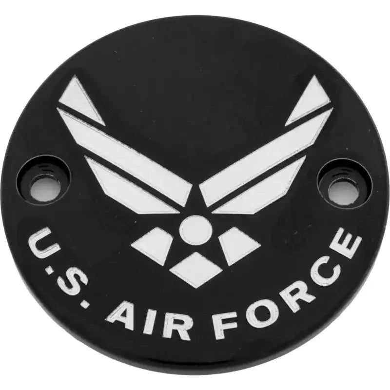 CUSTOM ENGRAVING AIRF04-63BG M8 Timer Cover Air Force Black