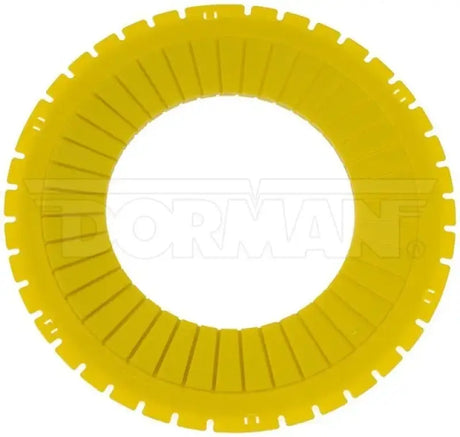 Yellow plastic slotted ring for AK901660PR Dorman alignment shim replacement