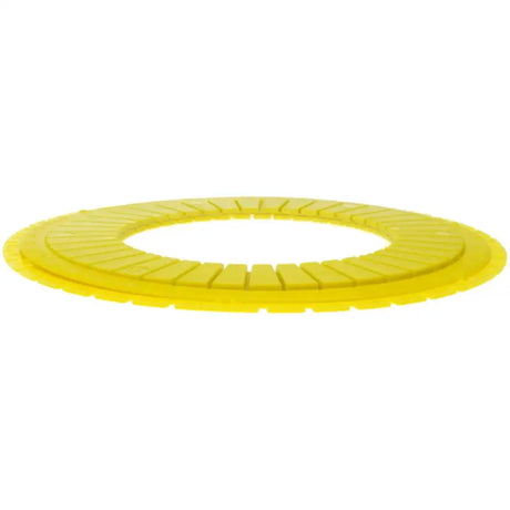 Yellow textured circular pad of AK901660PR Dorman alignment shim for easy setup