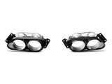 Dual exhaust tips for AMG SLS Coupe Evolution Line Cat by Akrapovic in titanium