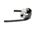 Car exhaust system with carbon titanium tips for Porsche 911 Turbo Slip-On Line